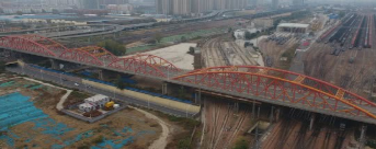 機械千斤頂在鄭州彩虹橋加固中的應用